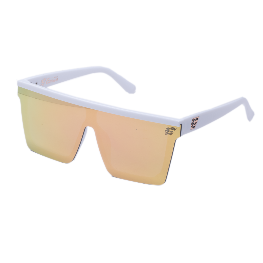 Afterhour White Frame/Champagne Lens