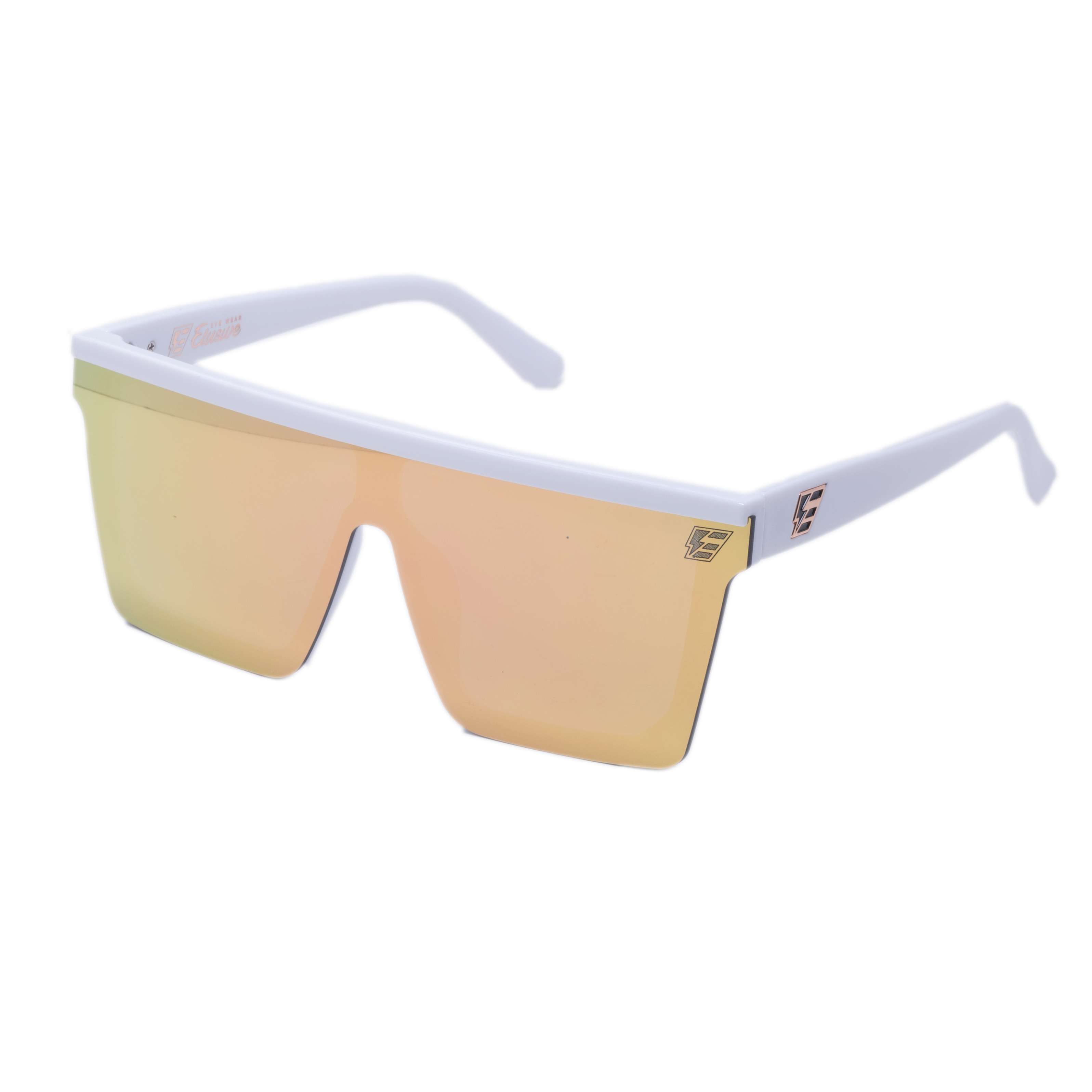 Afterhour White Frame/Champagne Lens