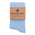 Solid Sky Blue Socks