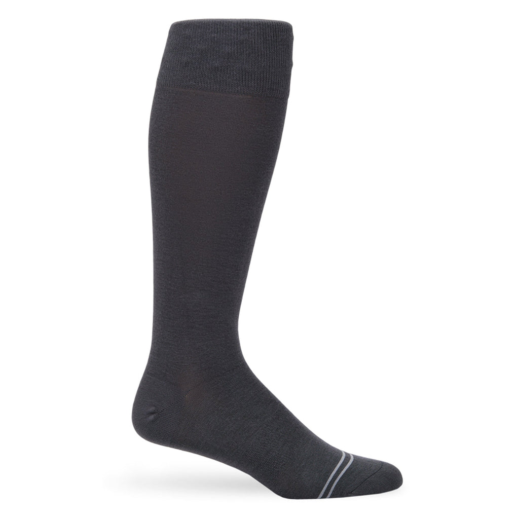 Asher 3-Pack - Charcoal Dress Socks