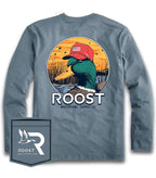 Roost Duck with Hat LS Tee Shirt