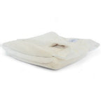 Luxury Satin Border Blanket - Ivory
