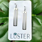 Steel Flower Earrings