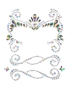 Pixie adhesive face jewels sticker.