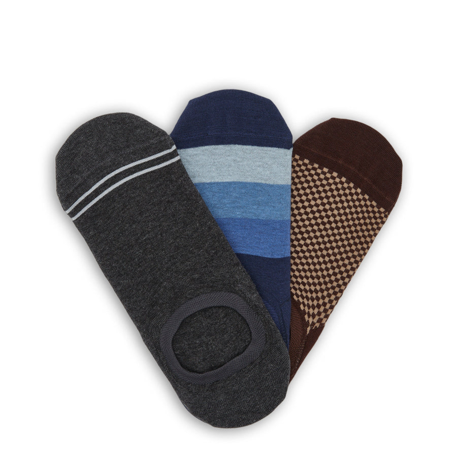 F23 No-Show Sock  - 3-Pack B