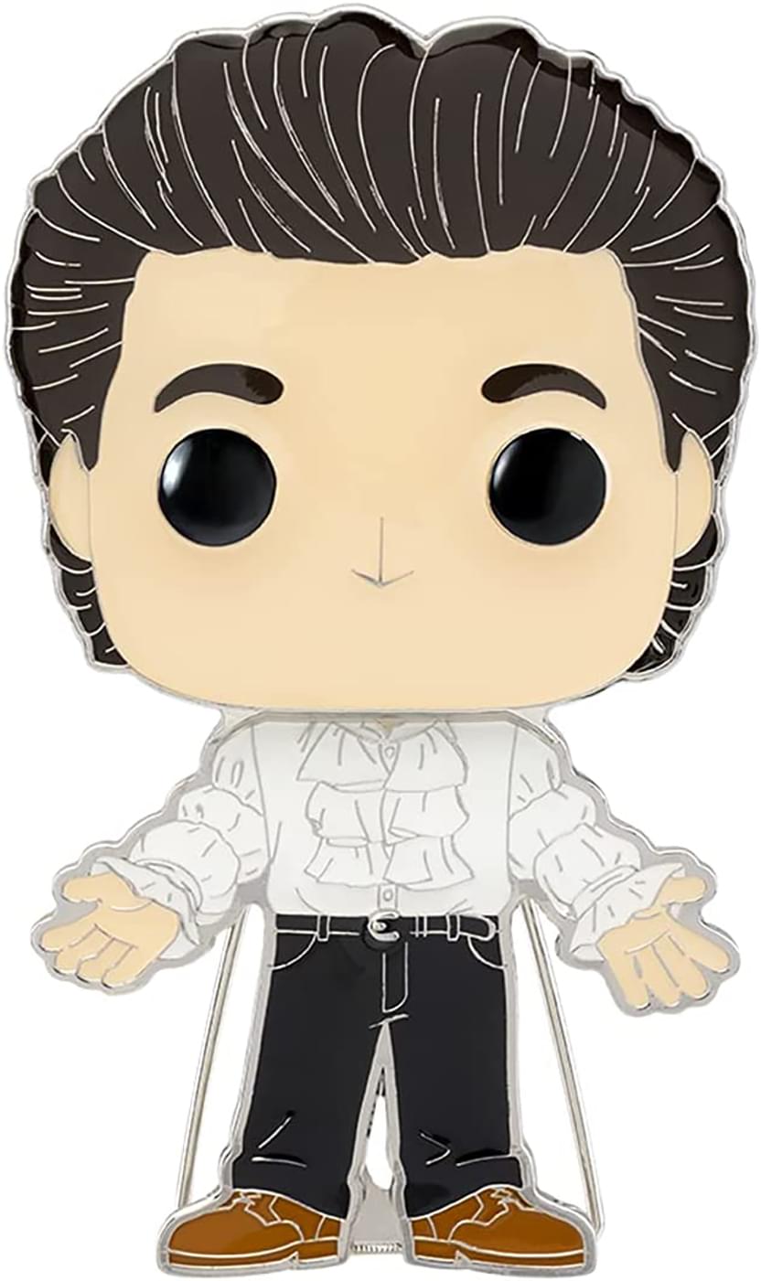 Seinfeld 3 Inch Funko POP Pin | Jerry Puffy Shirt