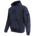 Pro Standard Raiders Washed Enzyme Drop Shoulder Hoodie - Navy