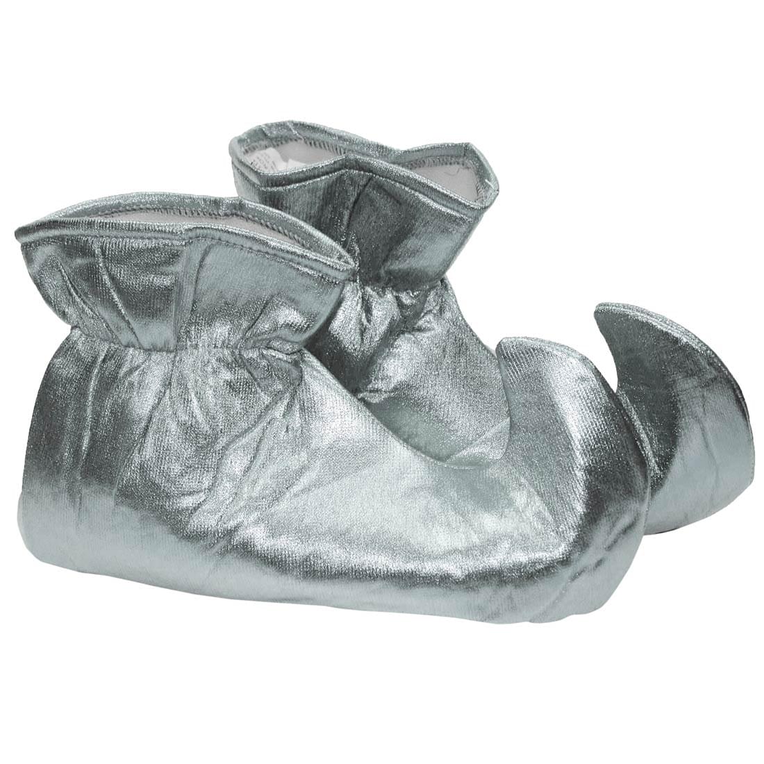 Christmas Elf Cloth Costume Shoes: Silver One Size Fits Most
