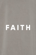 Faith Unisex Pigment-Dyed Hoodie Sweatshirt