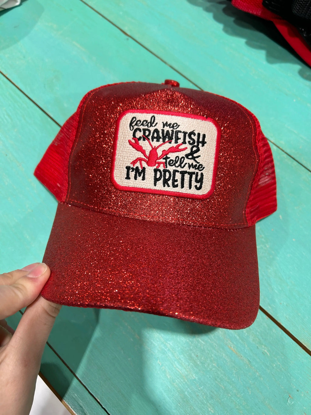 Feed Me Crawfish Cap