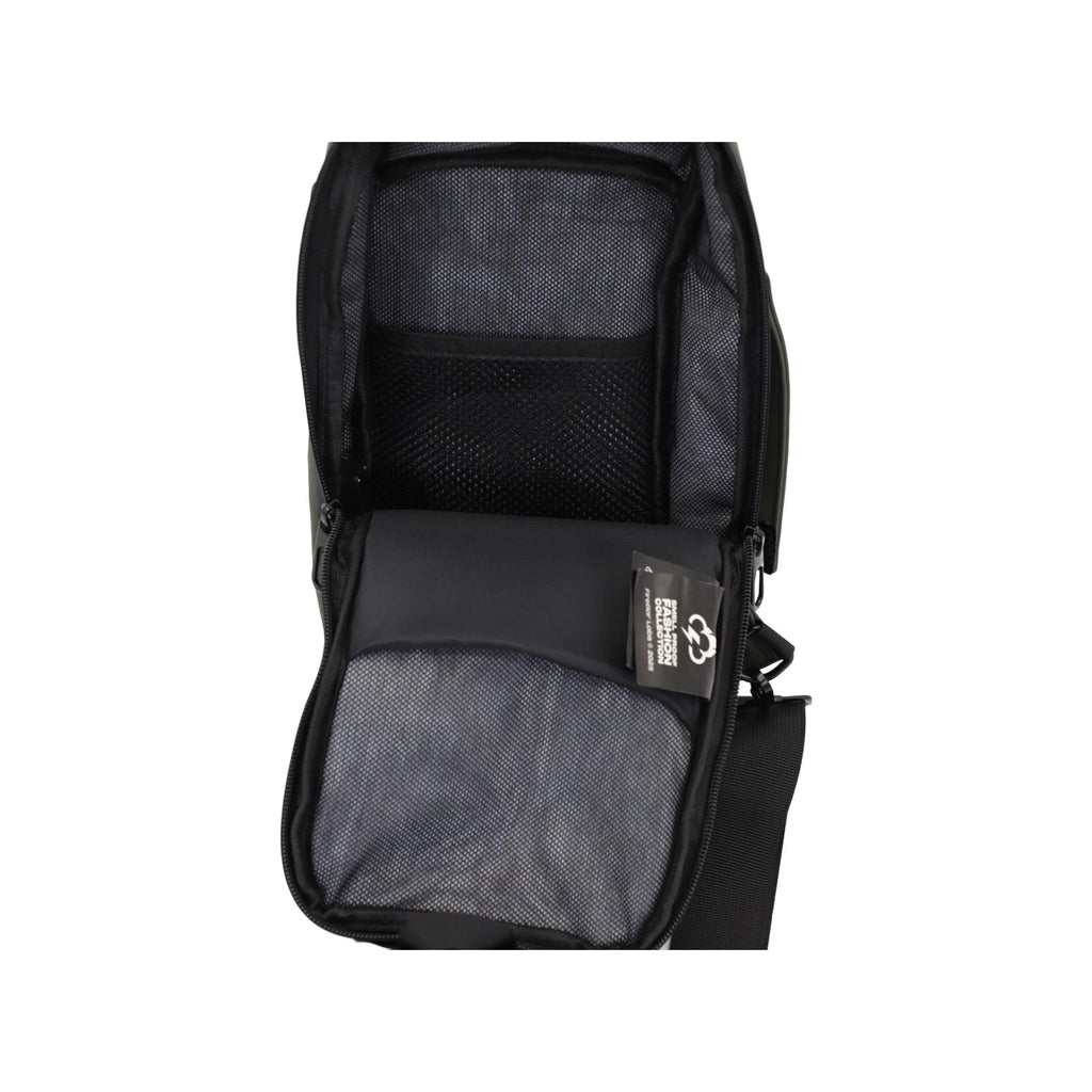 Executive Tech Smell Proof Crossbody w/USB-C Fast Charge Port + Hidden Lock (FireBar Labs x PBAL)