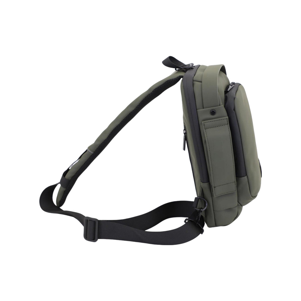 Executive Tech Smell Proof Crossbody w/USB-C Fast Charge Port + Hidden Lock (FireBar Labs x PBAL)