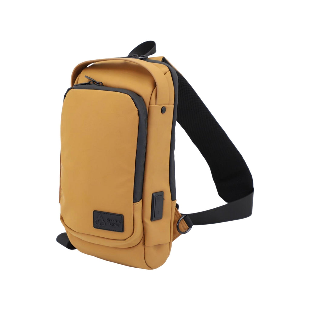 Executive Tech Smell Proof Crossbody w/USB-C Fast Charge Port + Hidden Lock (FireBar Labs x PBAL)