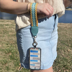 Clip & Go Strap w/Zippered Pouch Fun Dots
