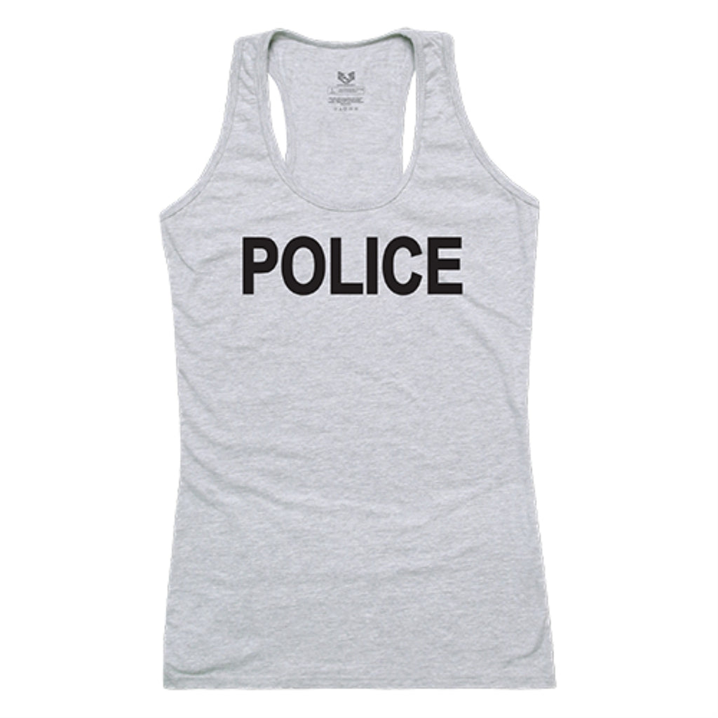 Graphic Tank, Police, H.Grey, L