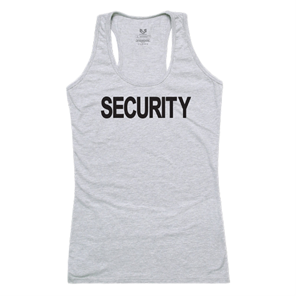 Graphic Tank, Security, H.Grey, XL