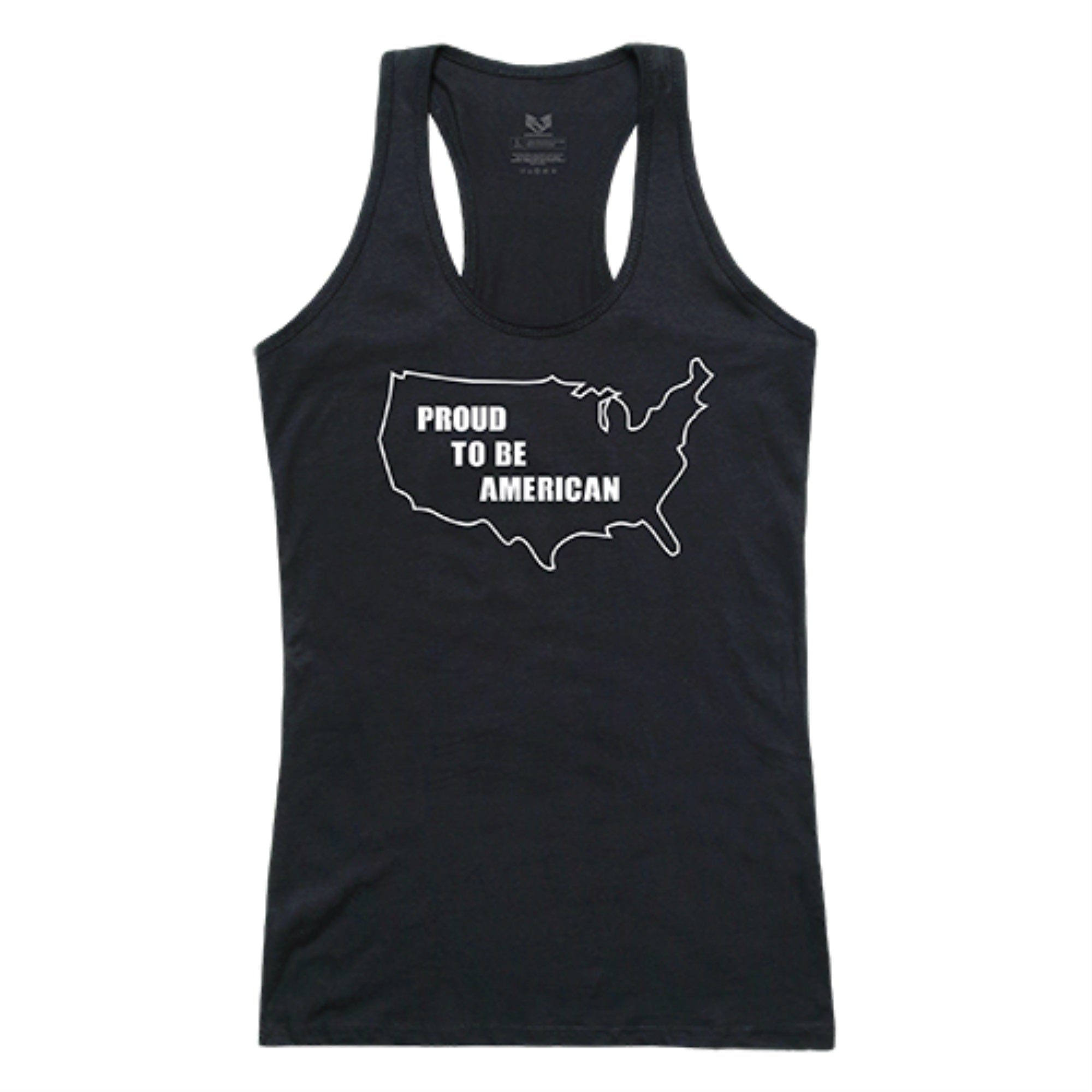 Graphic Tank, PTB American, Black, 2X