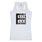 Graphic Tank, 5 Things YDMW 1, White, M