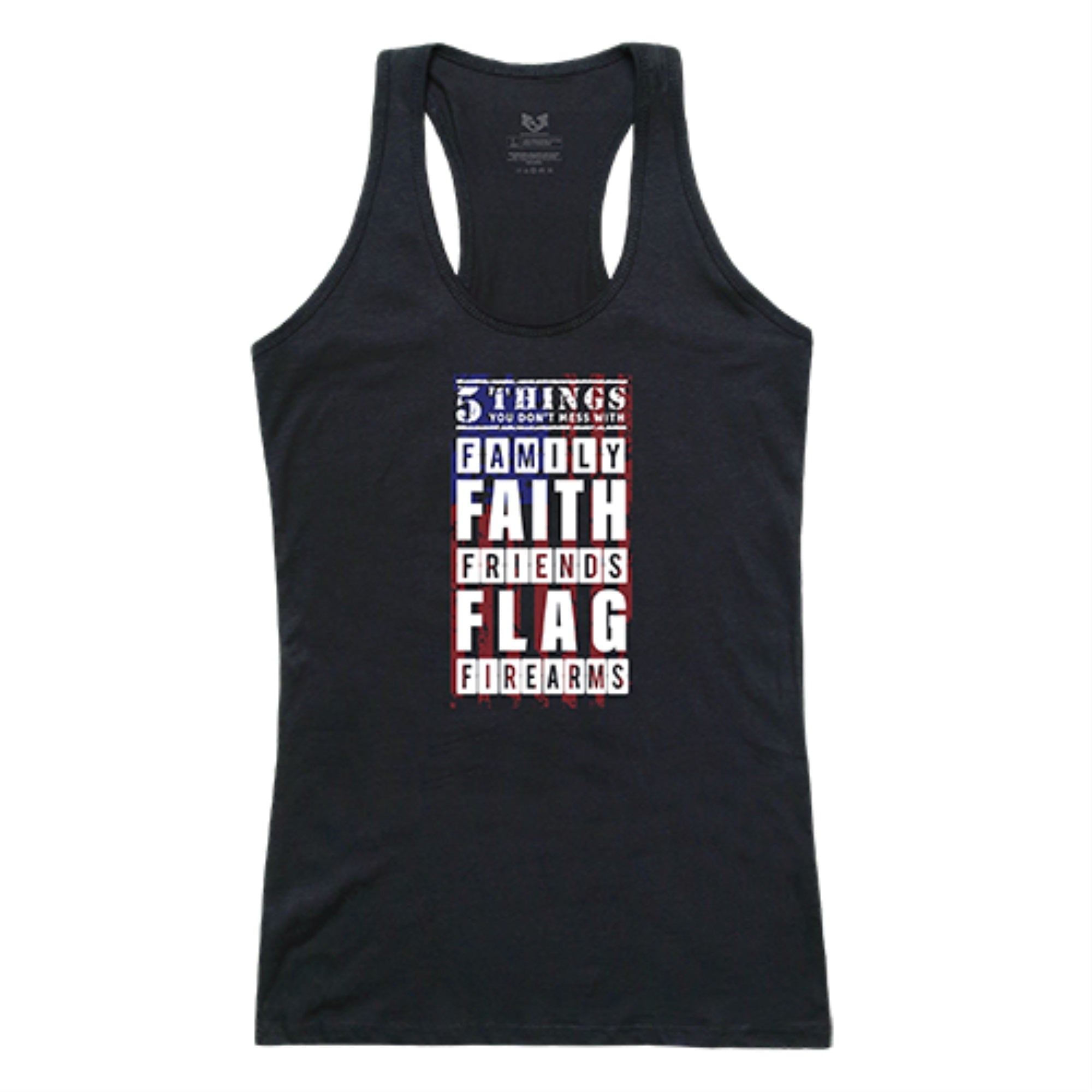 Graphic Tank, 5 Things YDMW 2, Black, S