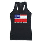 Graphic Tank, Unapologetically, Black, L