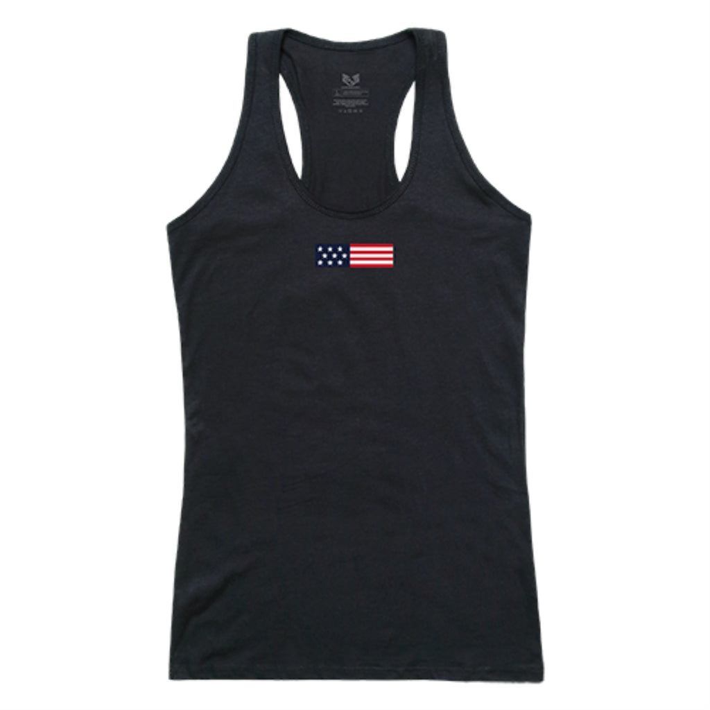 Graphic Tank, US Flag 1, Black, M