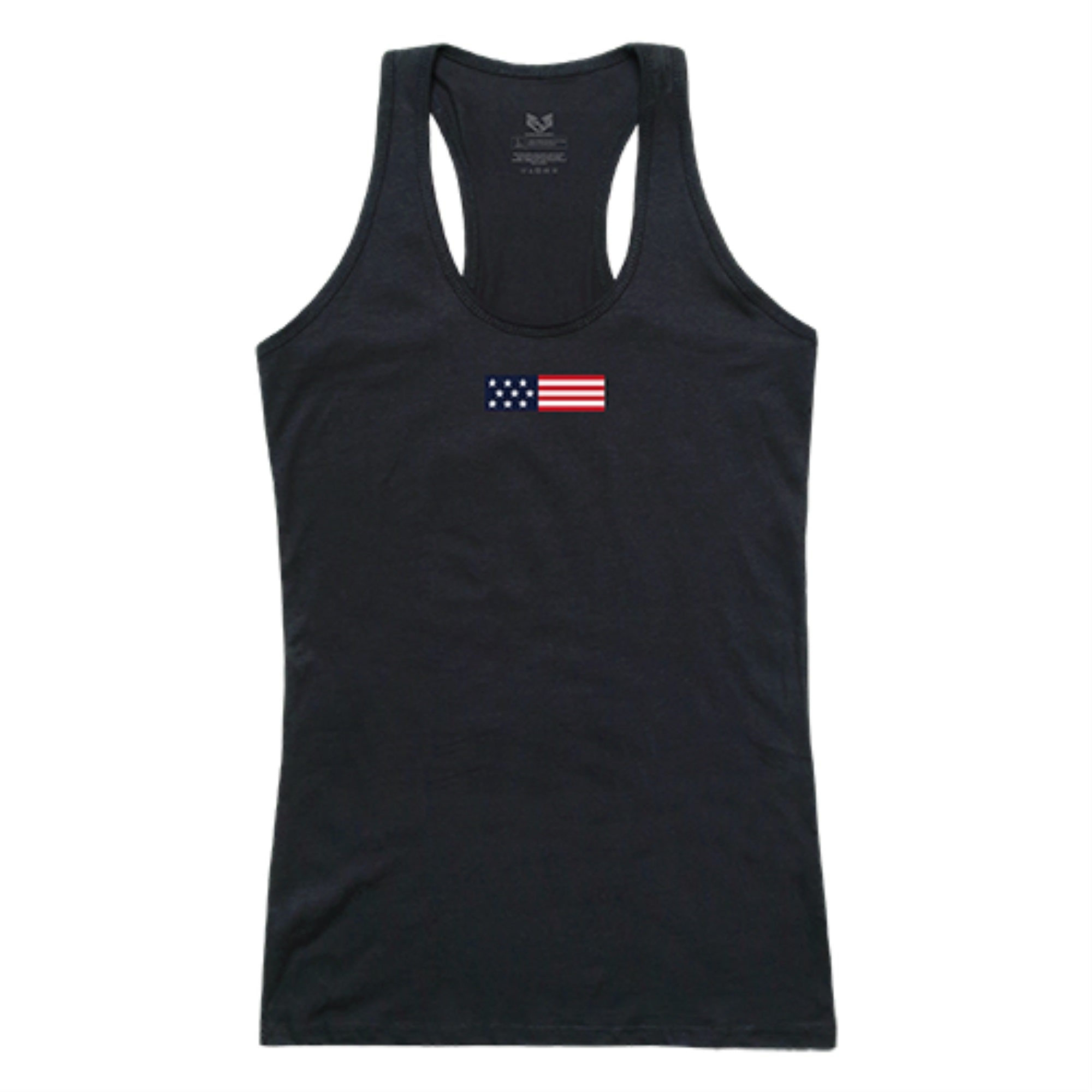 Graphic Tank, US Flag 1, Black, L