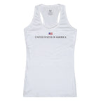 Graphic Tank, USA, White, M