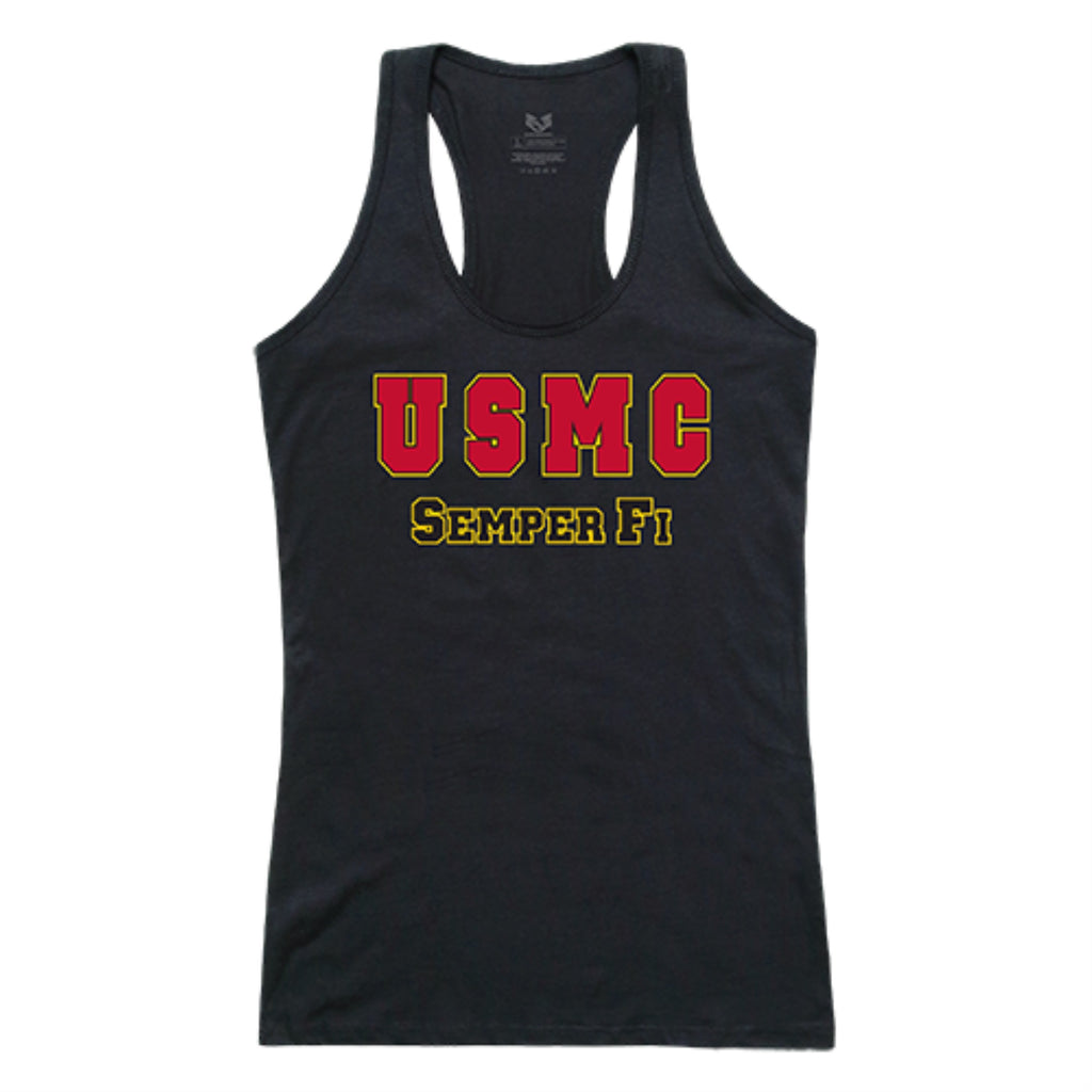 Graphic Tank, USMC, Black, M