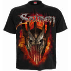 WB Studio - LOTR - SAURON - METAL TEE - Front Print T-Shirt Black - S
