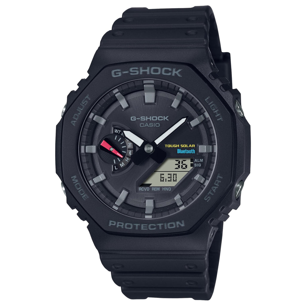 G-Shock  Analog-Digital Tough Solar Connected Black Watch | GAB2100-1A