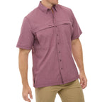 Maroon MicroTek Shirt