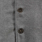 Metropolitan Dual-Layer Wool Car Coat - Grey