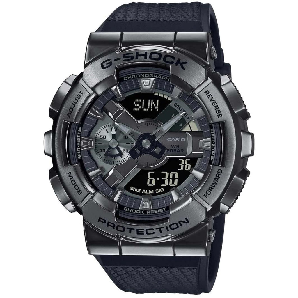 Men's  G-Shock Analog-Digital Watch - GM110-1A with Black Resin Band