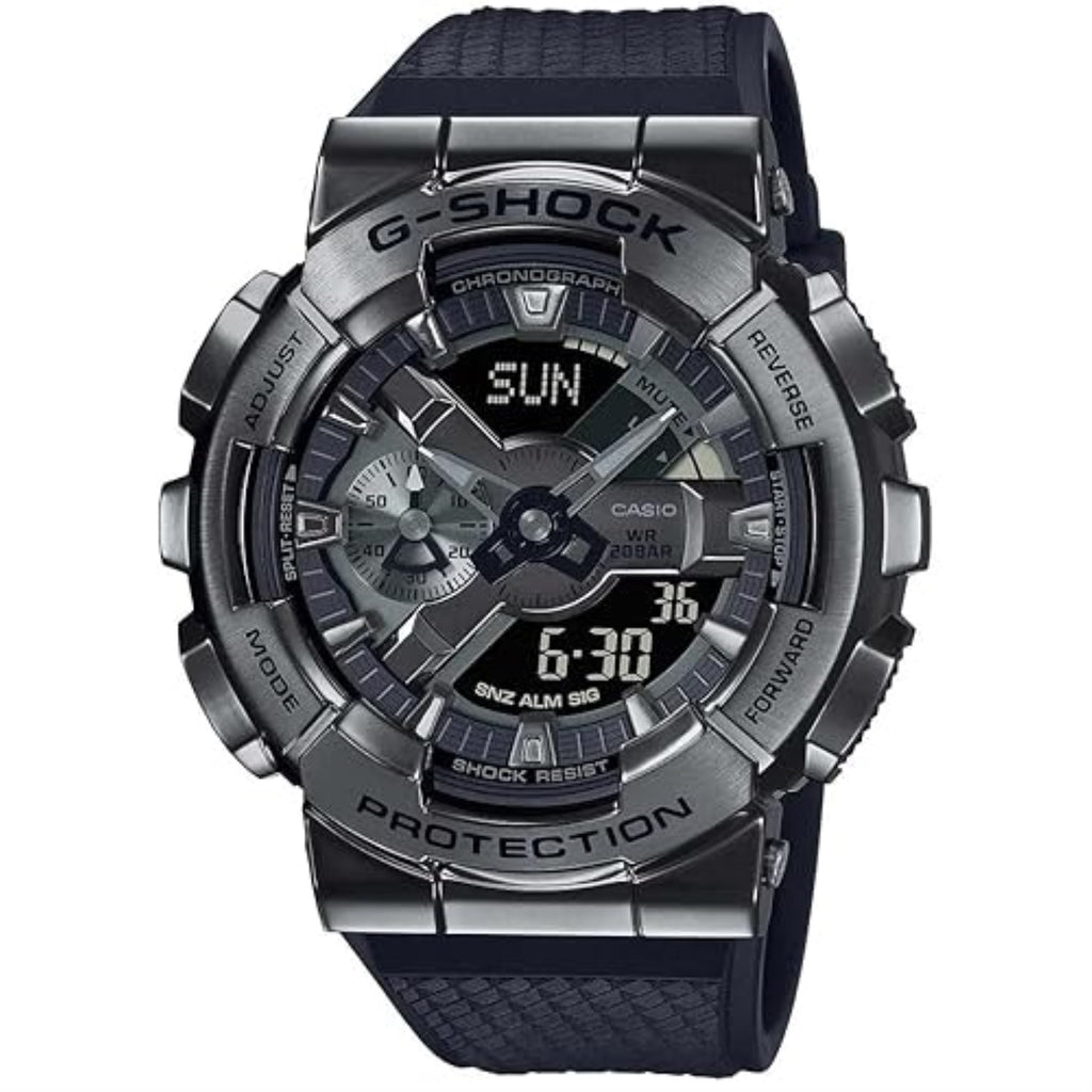 Men's  G-Shock Analog-Digital Watch - GM110-1A with Black Resin Band