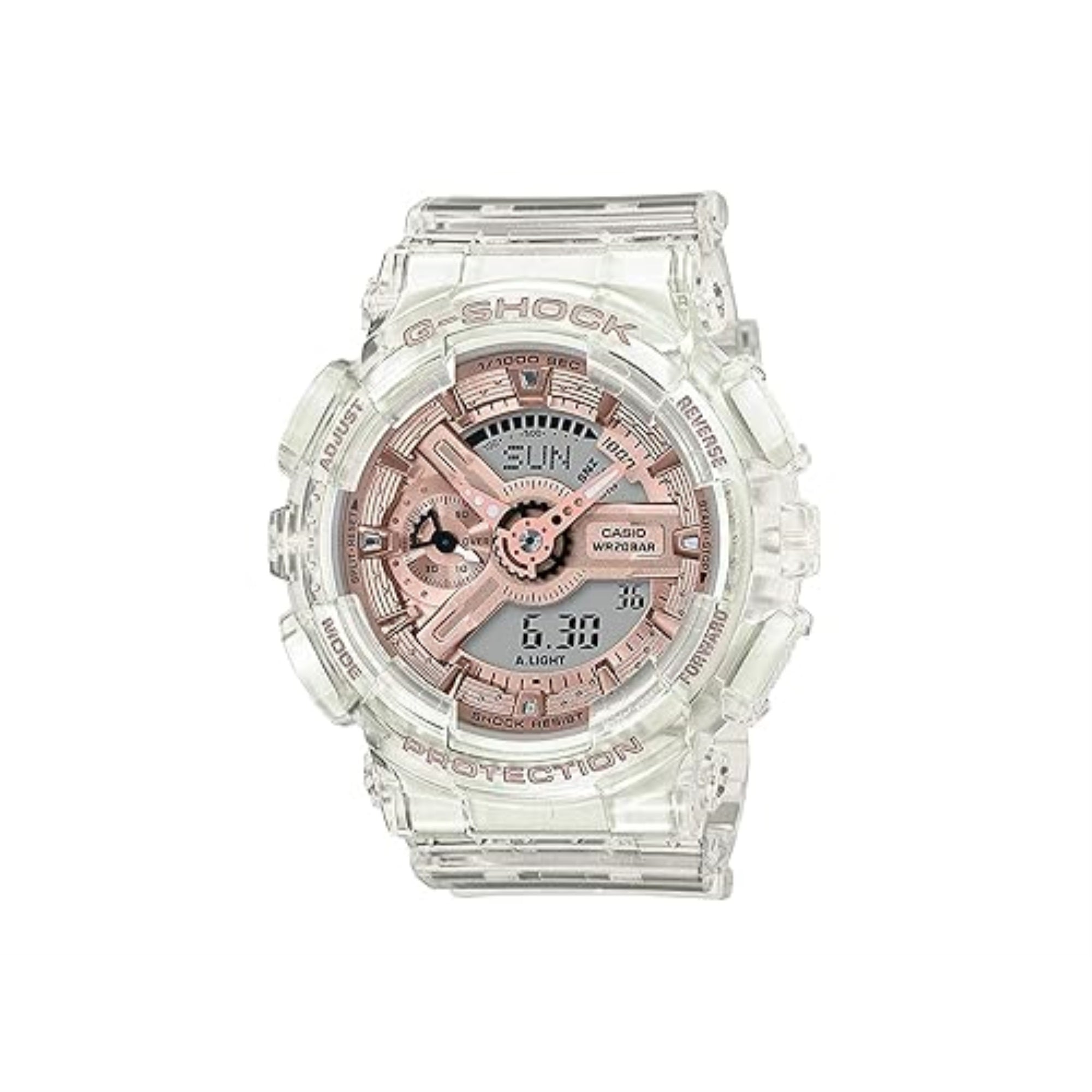G-Shock GMAS120SR-7A Clear/Rose Gold One Size
