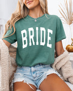 Bride Mrs Honeymoon Comfort Colors Garment Dyed T Shirt