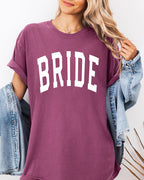 Bride Mrs Honeymoon Comfort Colors Garment Dyed T Shirt