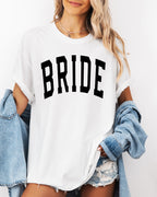 Bride Mrs Honeymoon Comfort Colors Garment Dyed T Shirt