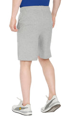 Men's 100% Cotton Knit Shorts — Elastic Waist with Inner Drawstring
