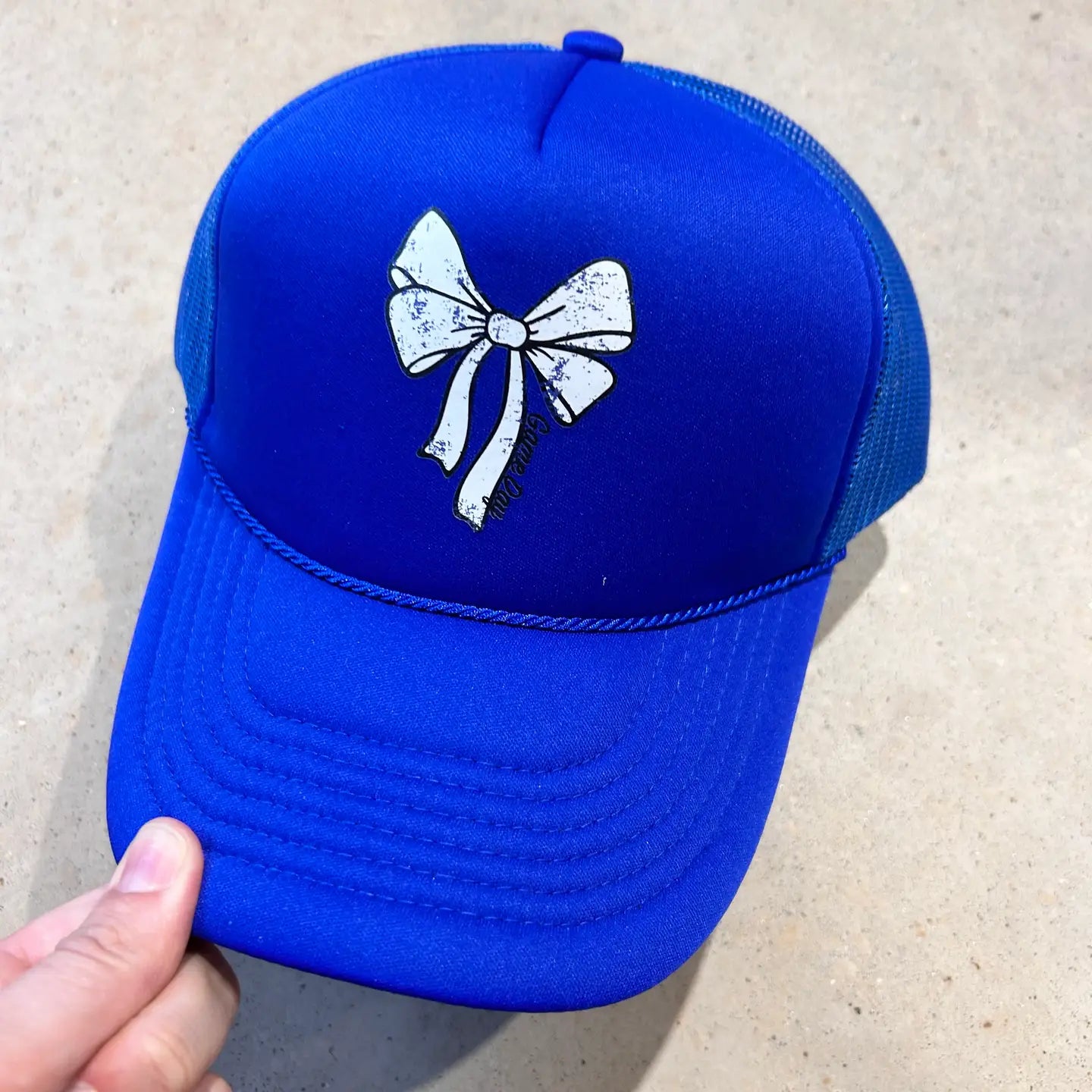 Game Day Spirit Bow Trucker Hat