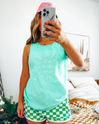 I’ll Be in My Office Gardening Comfort Colors Tank Top – Plant Nature Garden Lover Graphic