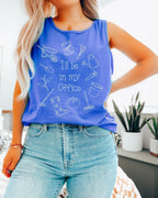 I’ll Be in My Office Gardening Comfort Colors Tank Top – Plant Nature Garden Lover Graphic