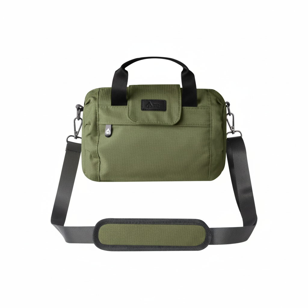 Essential Smell Proof Mini Duffle Bag - Fashionable, Discreet + Hidden Lock (FireBar Labs x PBAL)