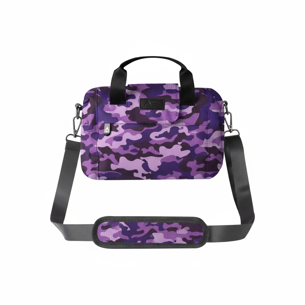 Essential Smell Proof Mini Duffle Bag - Fashionable, Discreet + Hidden Lock (FireBar Labs x PBAL)