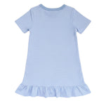 The Claire — Blue Micro Stripe