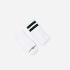 Ivy Green Varsity Striped Socks