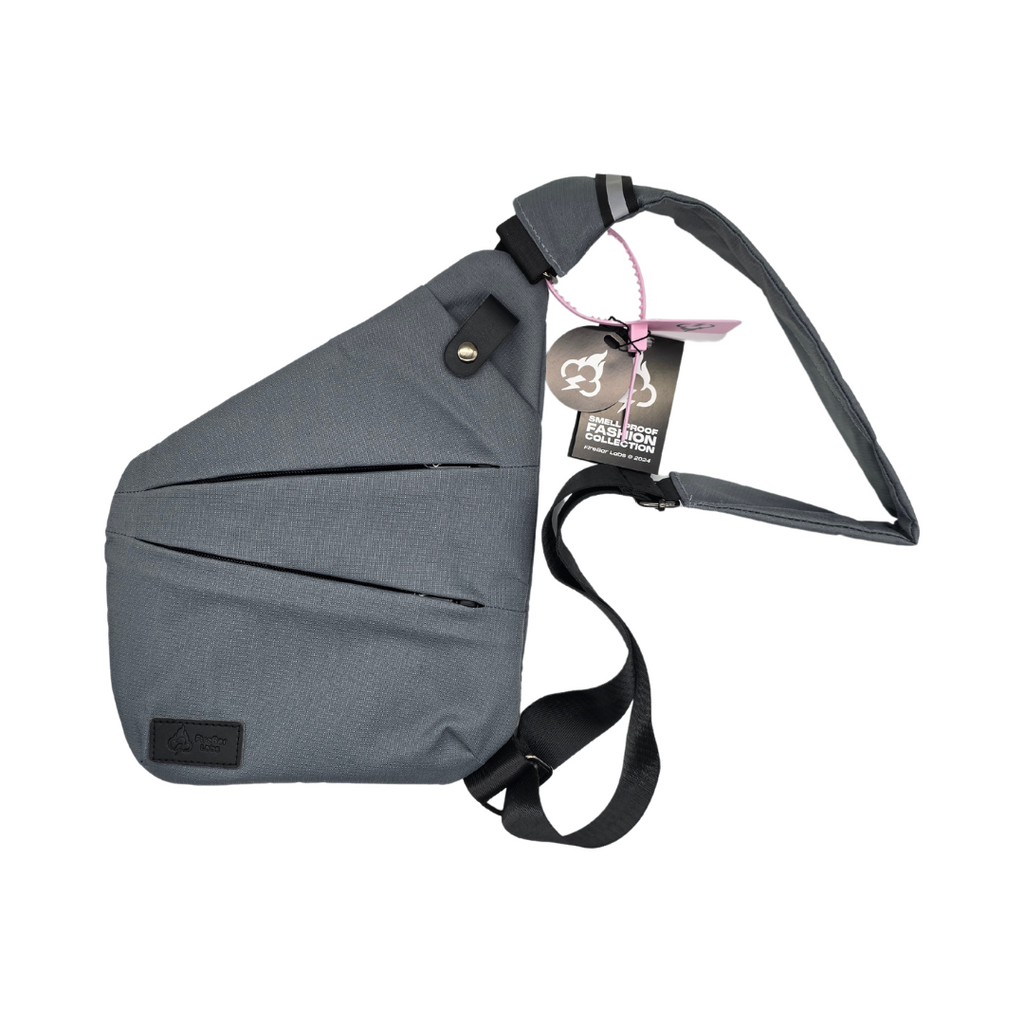 Essential Smell Proof Crossbody Bag - Fashionable, Discreet + Hidden Lock (FireBar Labs x PBAL)