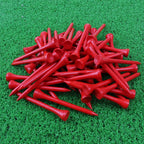 CRESTGOLF 70MM Bamboo Golf Tee 2-3/4 Inch Golf Supplies Accessories Pack of 100pcs