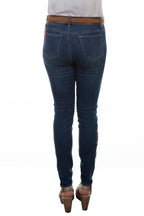FLORAL EMBROIDERED JEANS