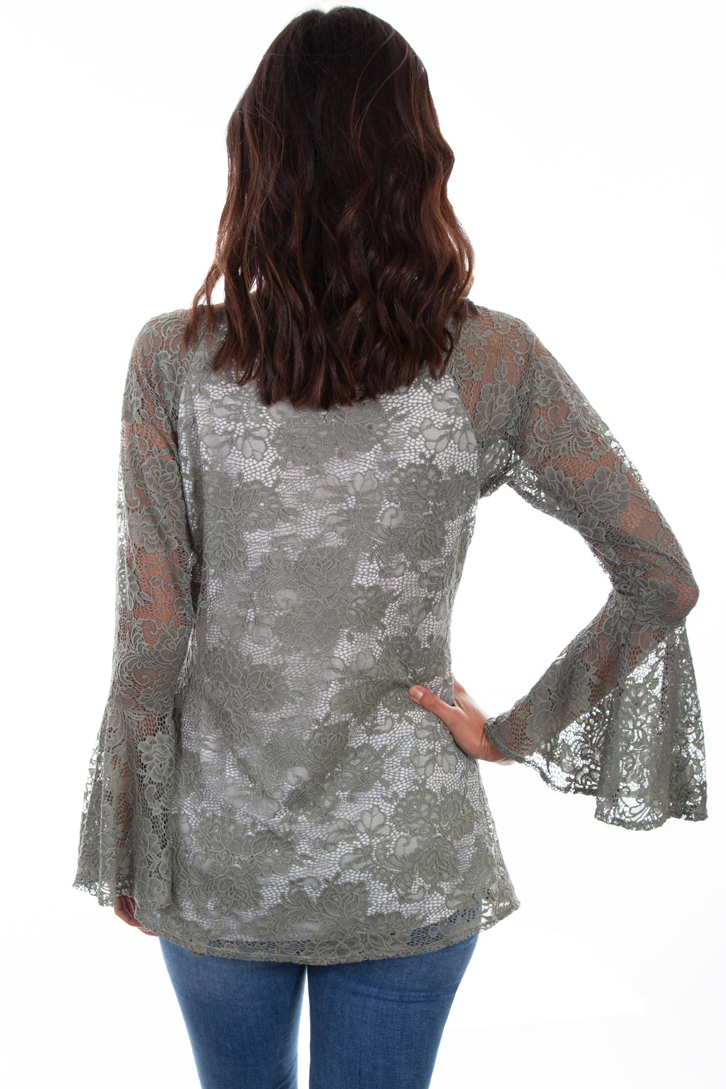 LINED LACE TUNIC